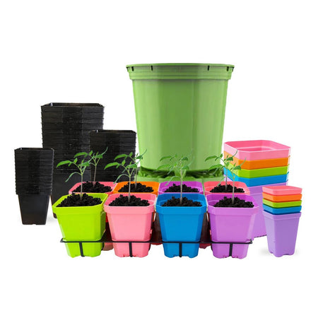 Plastic Nursery Pots - Indoor Farmer