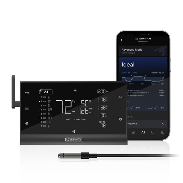 AC Infinity BLUETOOTH/WIFI AI Powered Environmental Controller AI+