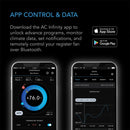 AC Infinity AIRTAP T4 Quiet Register Booster Fan White 4” x 10” - Indoor Farmer