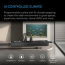 AC Infinity OUTLET AI Environment Controller – 4 Smart WiFi Outlets - Indoor Farmer