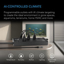 AC Infinity OUTLET AI+ Environment Controller – 8 Smart WiFi Outlets - Indoor Farmer