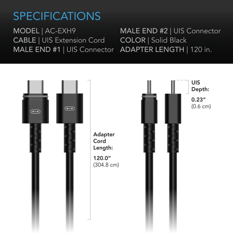 AC Infinity UIS Controller to Device Cable (Male to Male) 10 FT - Indoor Farmer