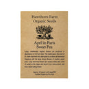 April in Paris Sweet Pea Seeds 150 Seed Packet - Indoor Farmer