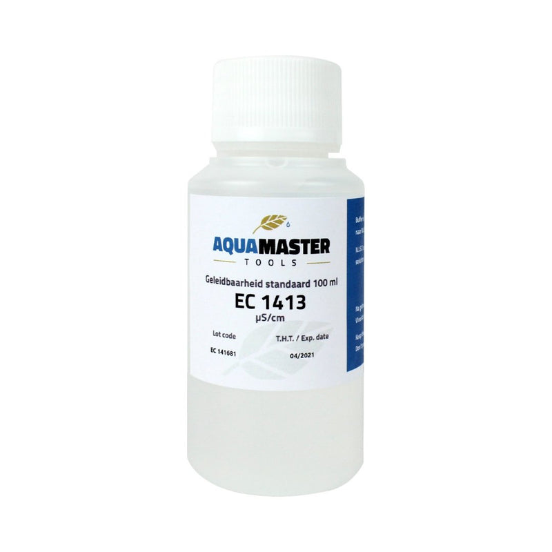 Aqua Master EC 1413 Calibration Solution 100 ML - Indoor Farmer