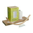Aspect Grow Light with Luna Wooden Wall Mount Set White - Indoor Farmer