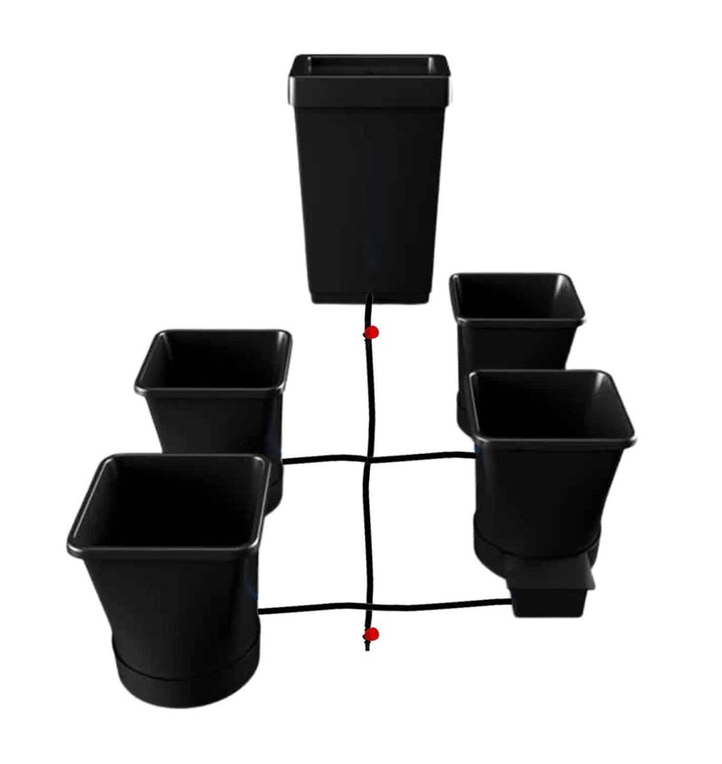 Autopot XL 4 Pot System (25L / 6.5Gal Pots) w/AquaValve 5.0 - Indoor Farmer