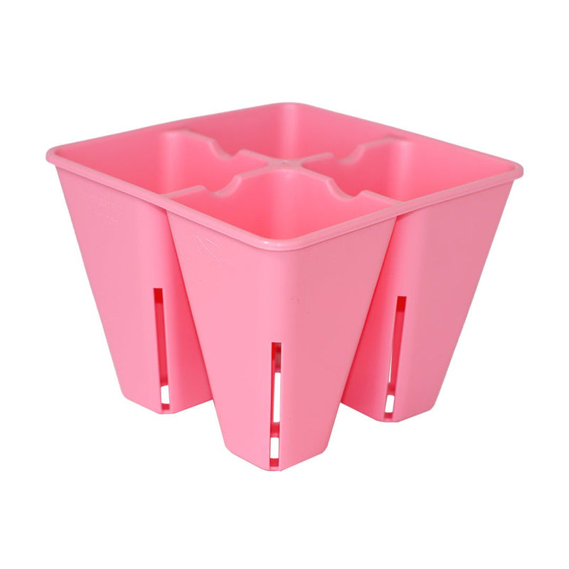 Bootstrap Farmer 4 Cell Plug Tray Inserts Pink - Indoor Farmer