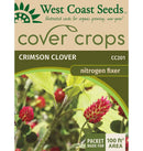 Crimson Clover Cover Crop Seeds 25g - Indoor Farmer
