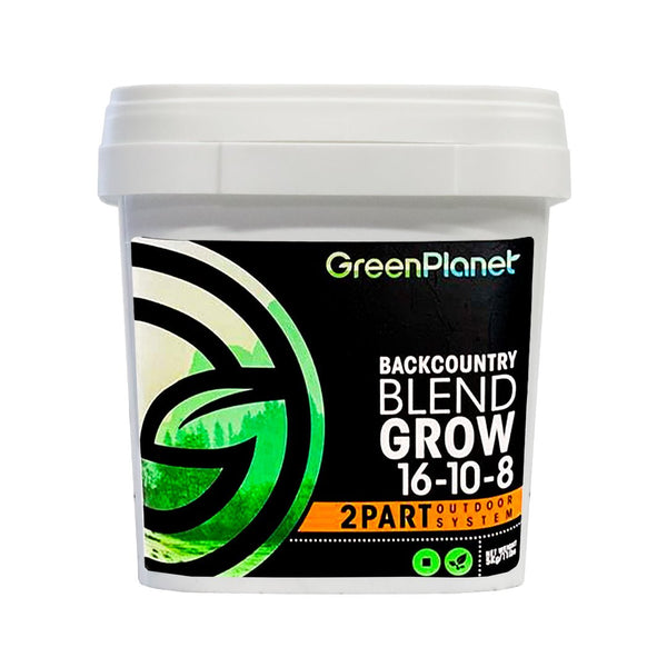 Green Planet BackCountry Blend GROW (16 - 10 - 8) 5KG - Indoor Farmer