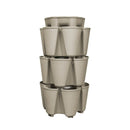 GreenStalk 3 Tier Original Vertical Planter Stunning Stone - Indoor Farmer