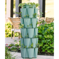 GreenStalk 5 Tier Original Vertical Planter Sage - Indoor Farmer