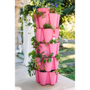 GreenStalk 5 Tier Original Vertical Planter Strawberry Pink - Indoor Farmer