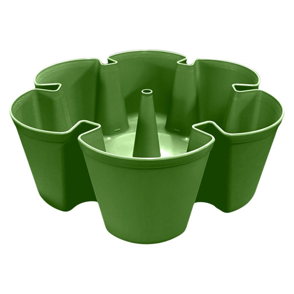 GreenStalk Leaf Planter Single Tier - Basic Texture Evergreen - Indoor Farmer