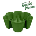 GreenStalk Leaf Planter Single Tier - Basket Weave Texture Evergreen - Indoor Farmer