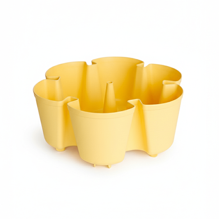 GreenStalk Leaf Planter Single Tier - Original Texture Lemon - Indoor Farmer