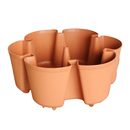 GreenStalk Leaf Planter Single Tier - Original Texture Terracotta - Indoor Farmer
