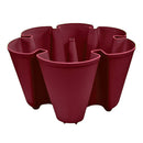 GreenStalk Original Planter Single Tier - Original Texture Rusted Red - Indoor Farmer