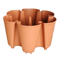 GreenStalk Original Planter Single Tier - Original Texture Terracotta - Indoor Farmer