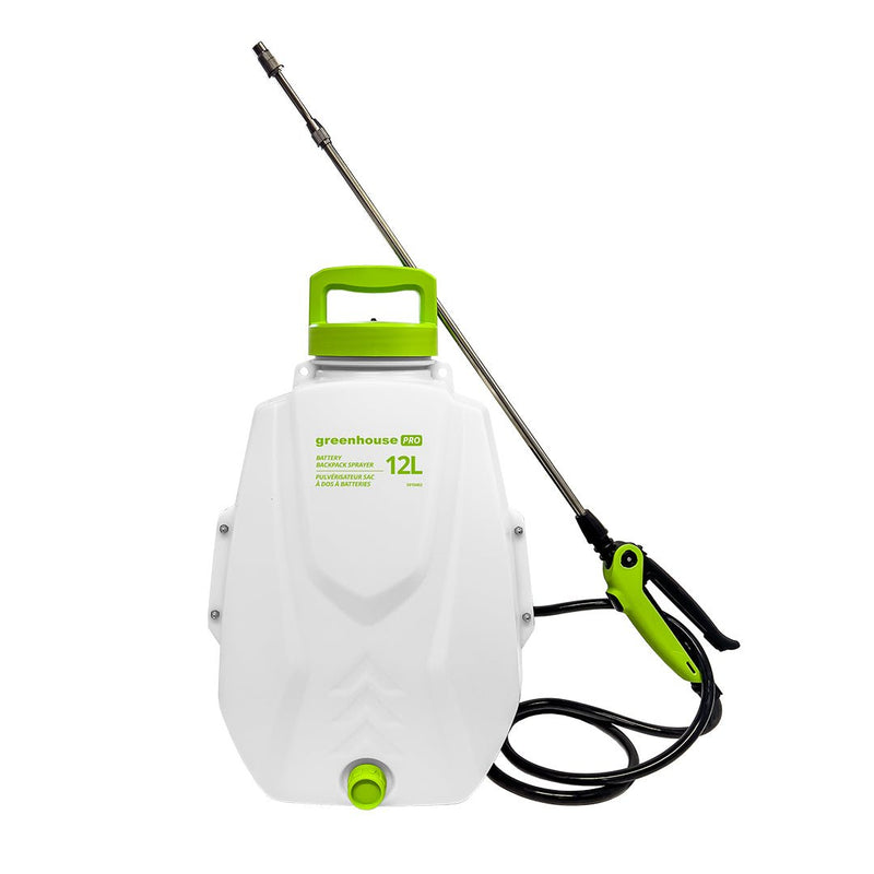 Holland Greenhouse PRO Battery Backpack Sprayer 12L - Indoor Farmer