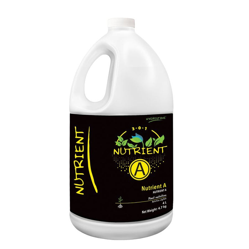 Hygrozyme Nutrient A (3 - 0 - 1) 4L - Indoor Farmer