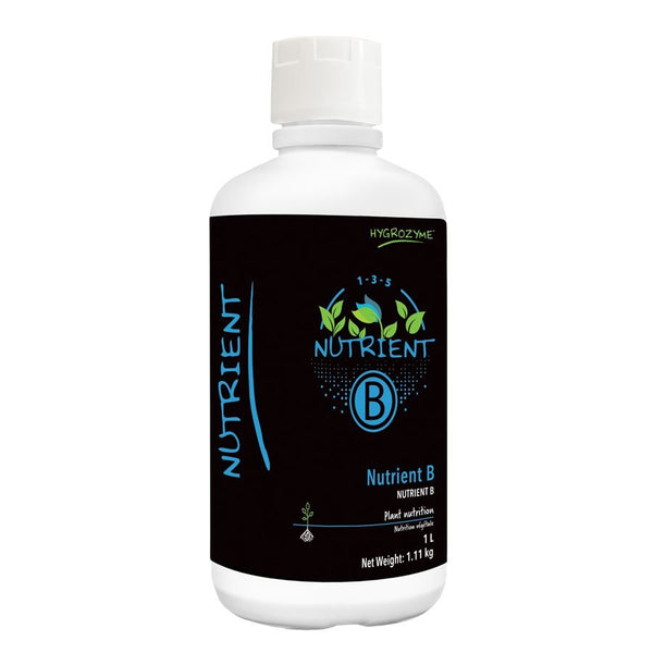 Hygrozyme Nutrient B (1 - 3 - 5) 1L - Indoor Farmer