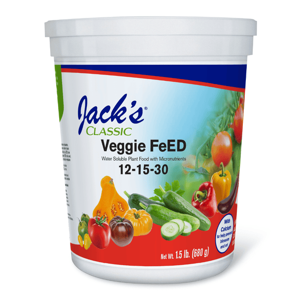 Jack's Classic Veggie FeED (12 - 15 - 30) 1.5LB - Indoor Farmer