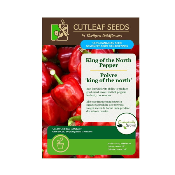 King of the North Pepper Seeds Approx. 20 - 25 seeds - Indoor Farmer