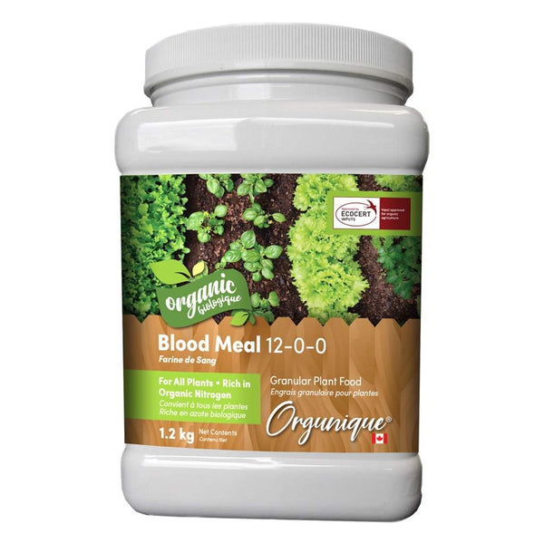 Orgunique Organic Blood Meal (12 - 0 - 0) 1.2 KG - Indoor Farmer