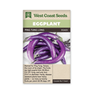 Ping Tung Long Eggplant Seeds 0.25g(Approx. 70Seeds) - Indoor Farmer
