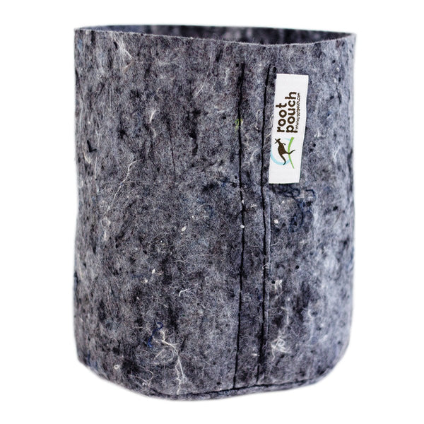 Root Pouch Charcoal Thin Fabric Pot - 1 Gallon - Indoor Farmer