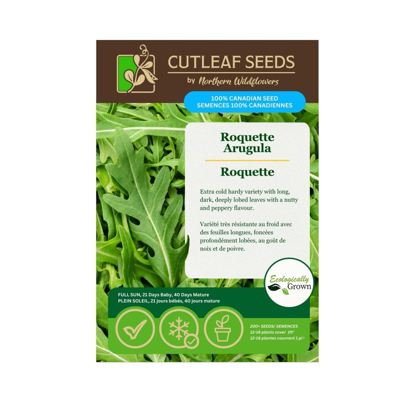 Roquette Arugula Seeds Approx. 200 seeds - Indoor Farmer