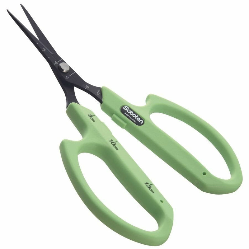 Saboten Professional Trimming Scissors (Slim Tip / Angled Blade) - Indoor Farmer