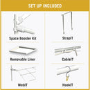 Secret Jardin Dark Room DR120 Grow Tent - 4' X 4' X 6'7" - Indoor Farmer