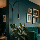 Soltech Luna Wooden Pendant Wall Mount Mocha - Indoor Farmer