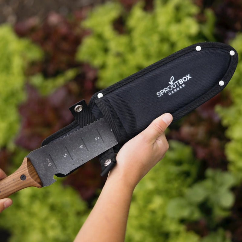 Sproutbox Garden Premium Hori Hori Garden Knife - Indoor Farmer