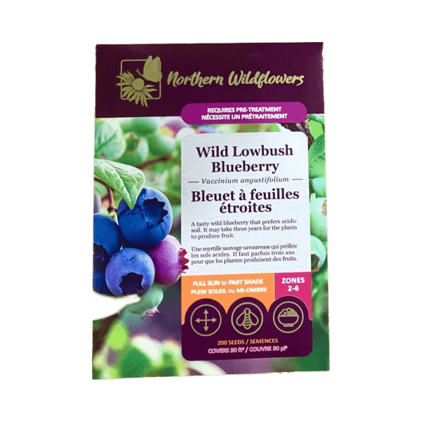 Wild Lowbush Blueberry Seeds Approx. 200 seeds - Indoor Farmer