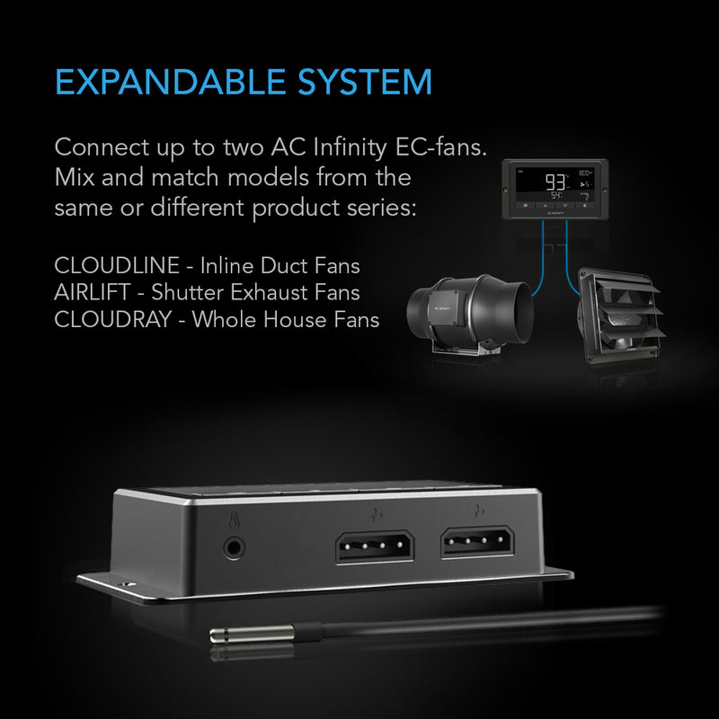 AC Infinity BLUETOOTH Smart Digital Fan Controller 67 - Indoor Farmer