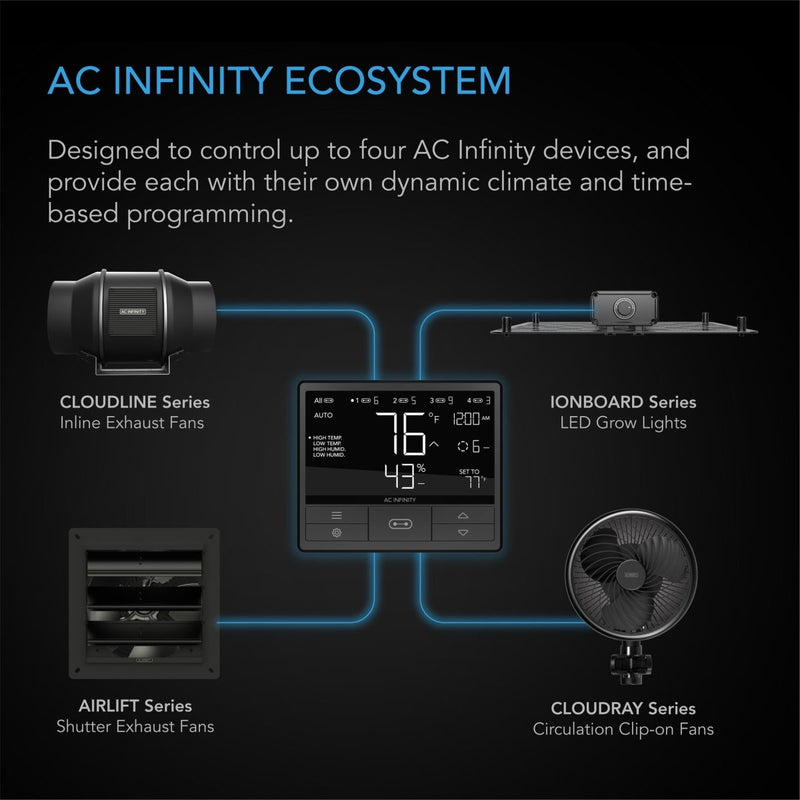 AC Infinity BLUETOOTH Smart Digital Controller 69 - Indoor Farmer