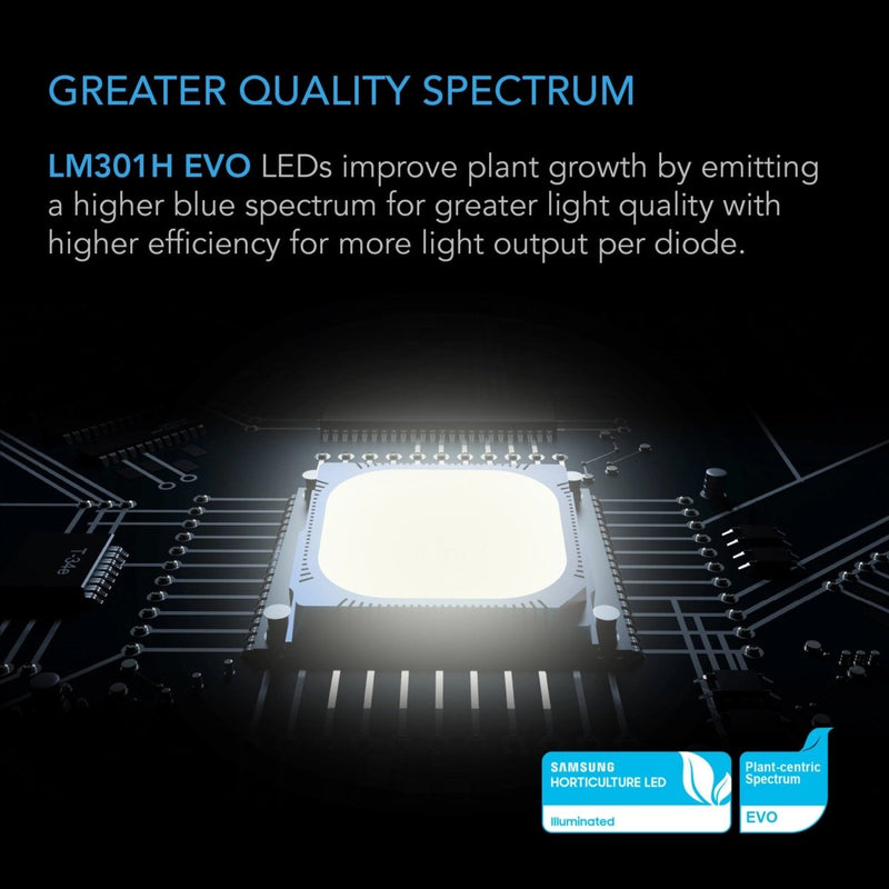 AC Infinity IONFRAME EVO6 Commercial LED Grow Light 500W - 4X4 FT - Indoor Farmer