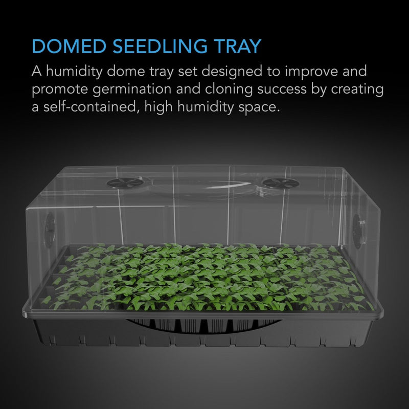 AC Infinity Large Propagation Kit with Humidity Dome & 6X12 Cell Tray - Indoor Farmer