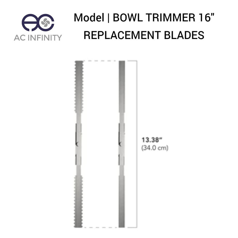 AC Infinity Spin Cut Bowl Trimmer Replacement Blades - Indoor Farmer