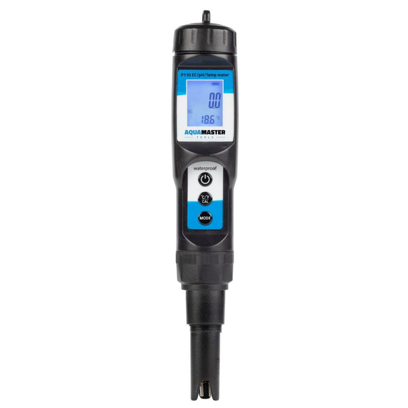 Aqua Master P110 Pro - pH EC Temp Combo Meter - Indoor Farmer
