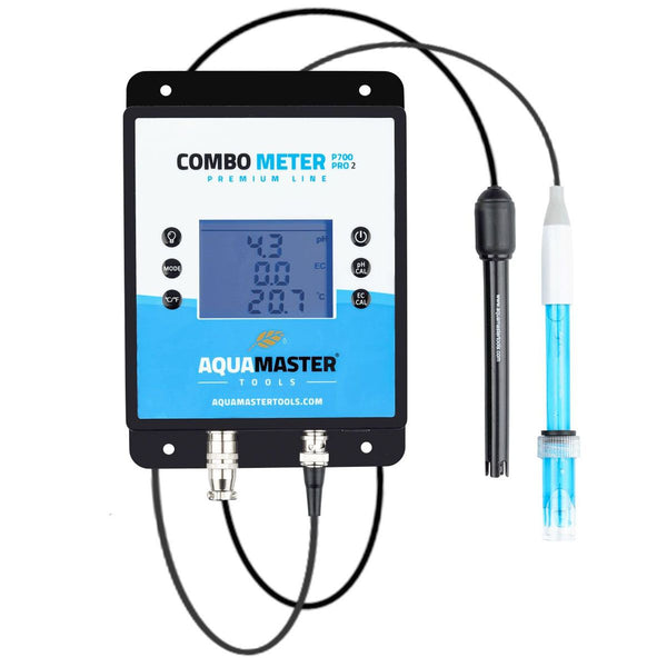 Aqua Master P700 Pro 2 - pH EC CF PPM Combo Meter - Indoor Farmer
