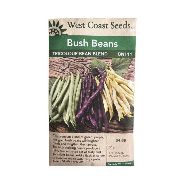 Beans - Tricolour Bean Seed Blend - Indoor Farmer