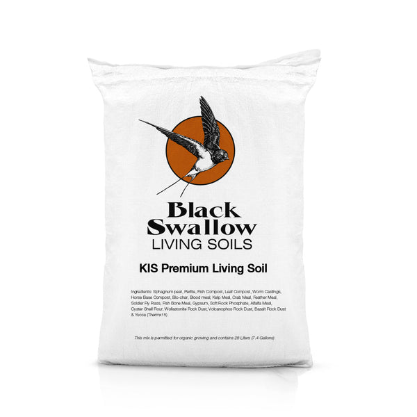 Black Swallow KIS Premium Living Soil - Indoor Farmer