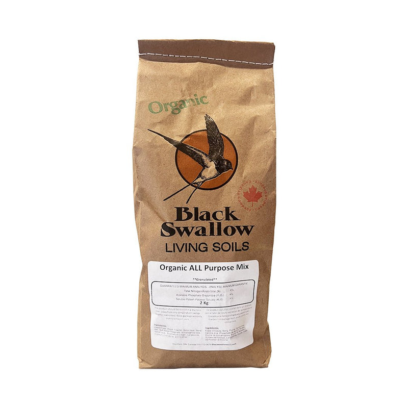 Black Swallow Organic ALL PURPOSE Mix (4-4-4) - Indoor Farmer