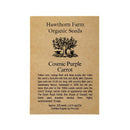 Carrots - Cosmic Purple Seeds 200 Seed Packet - Indoor Farmer