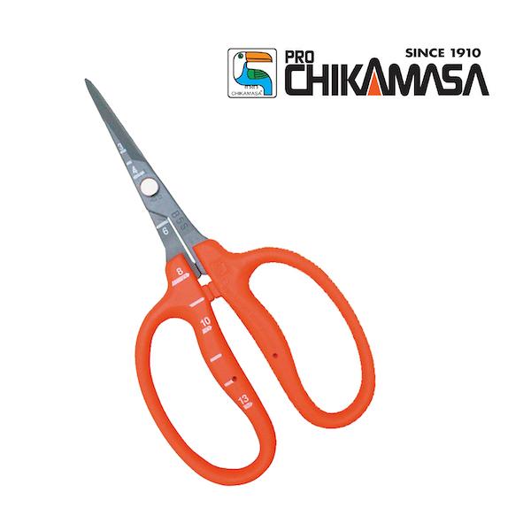 Chikamasa CRI-550SRF Curved Blade Sap Resistant Pruners - Indoor Farmer
