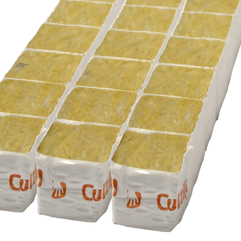 Cultiwool Mini-Block (40/40) 1.6" x 1.6" x 1.6" - Indoor Farmer