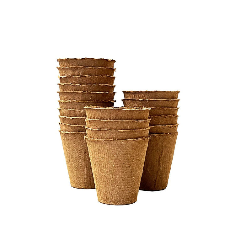 Fertilpot - Round Biodegradable Pots 6CM X 6CM - Indoor Farmer